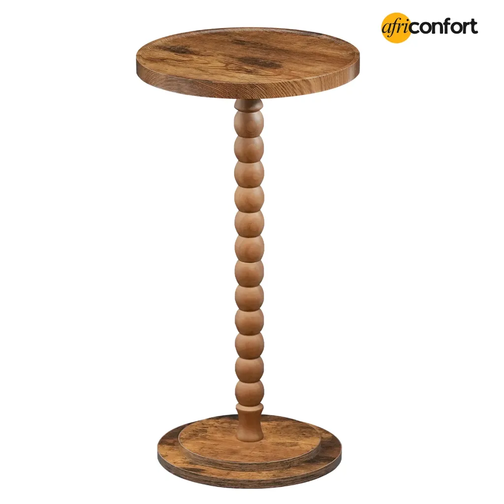 Table d'appoint ronde, petite table basse pour petits espaces