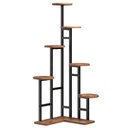 Support à plantes d'angle pour l'intérieur, étagère à 7 niveaux pour plusieurs plantes d'intérieur, support pour plantes d'intérieur  pour salon, balcon, patio: 40x40x120cm